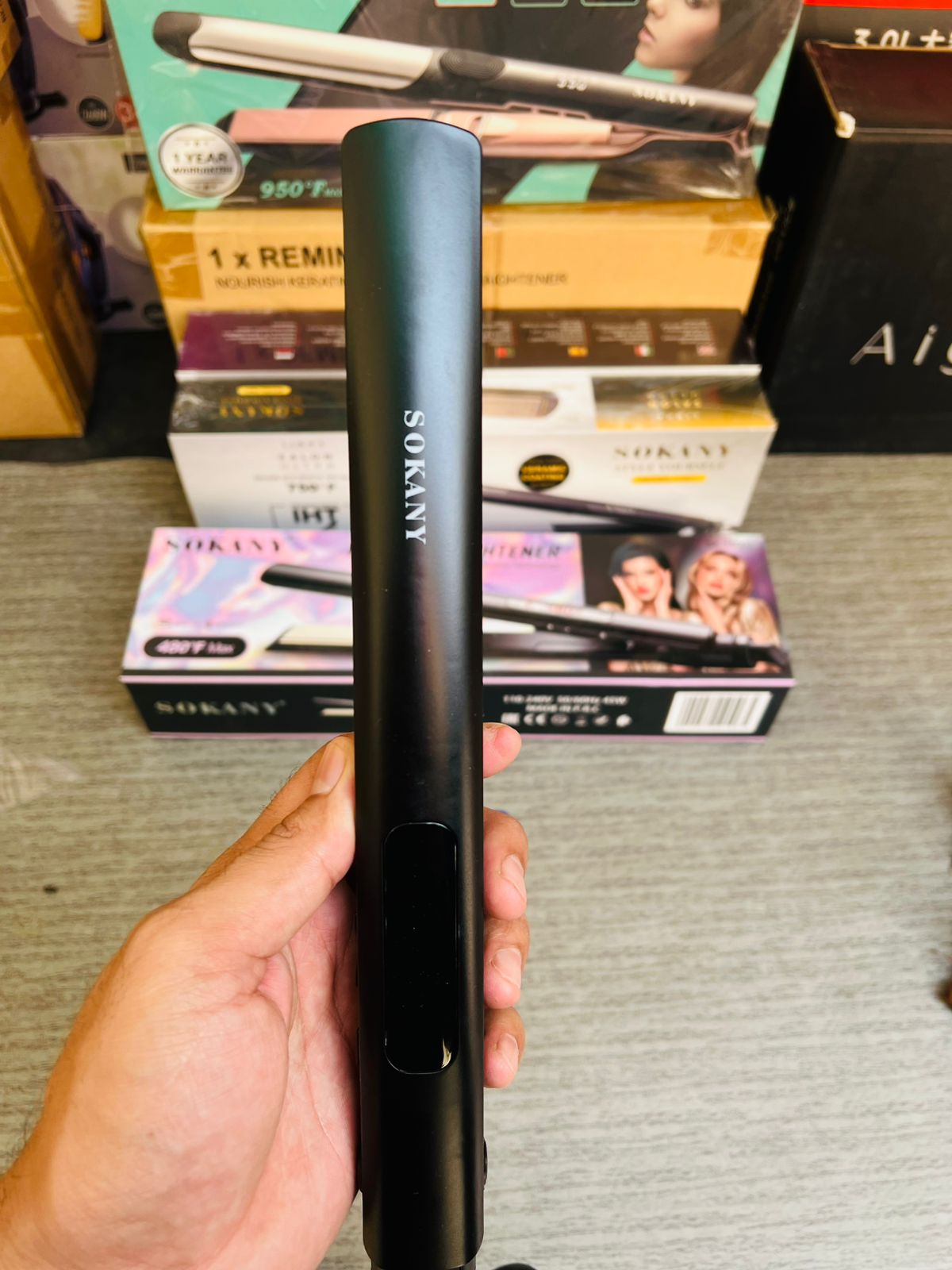 Sokany Instant Heat Technology Salon Ultra Hair Straightener - Buy Online Pakistan | Galaxiee.com