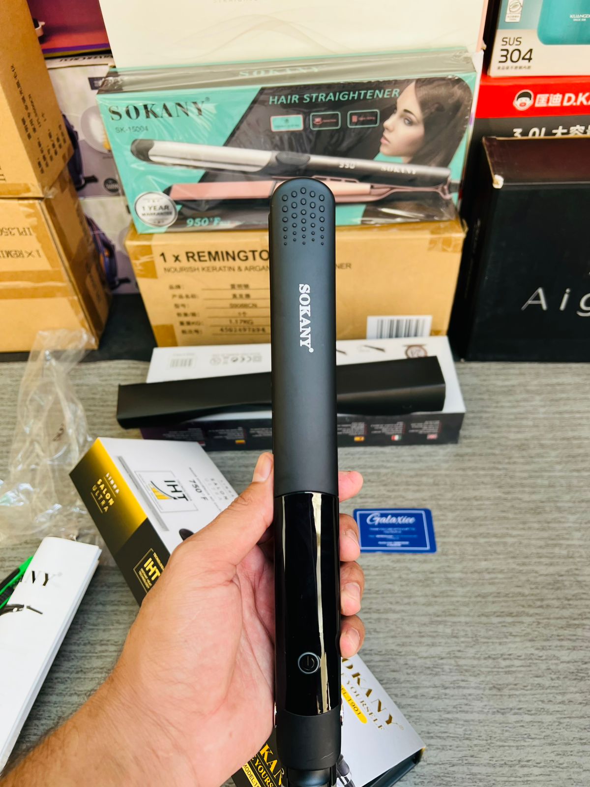 Sokany Instant Heat Technology Salon Ultra Hair Straightener - Galaxiee.comHair Straighteners