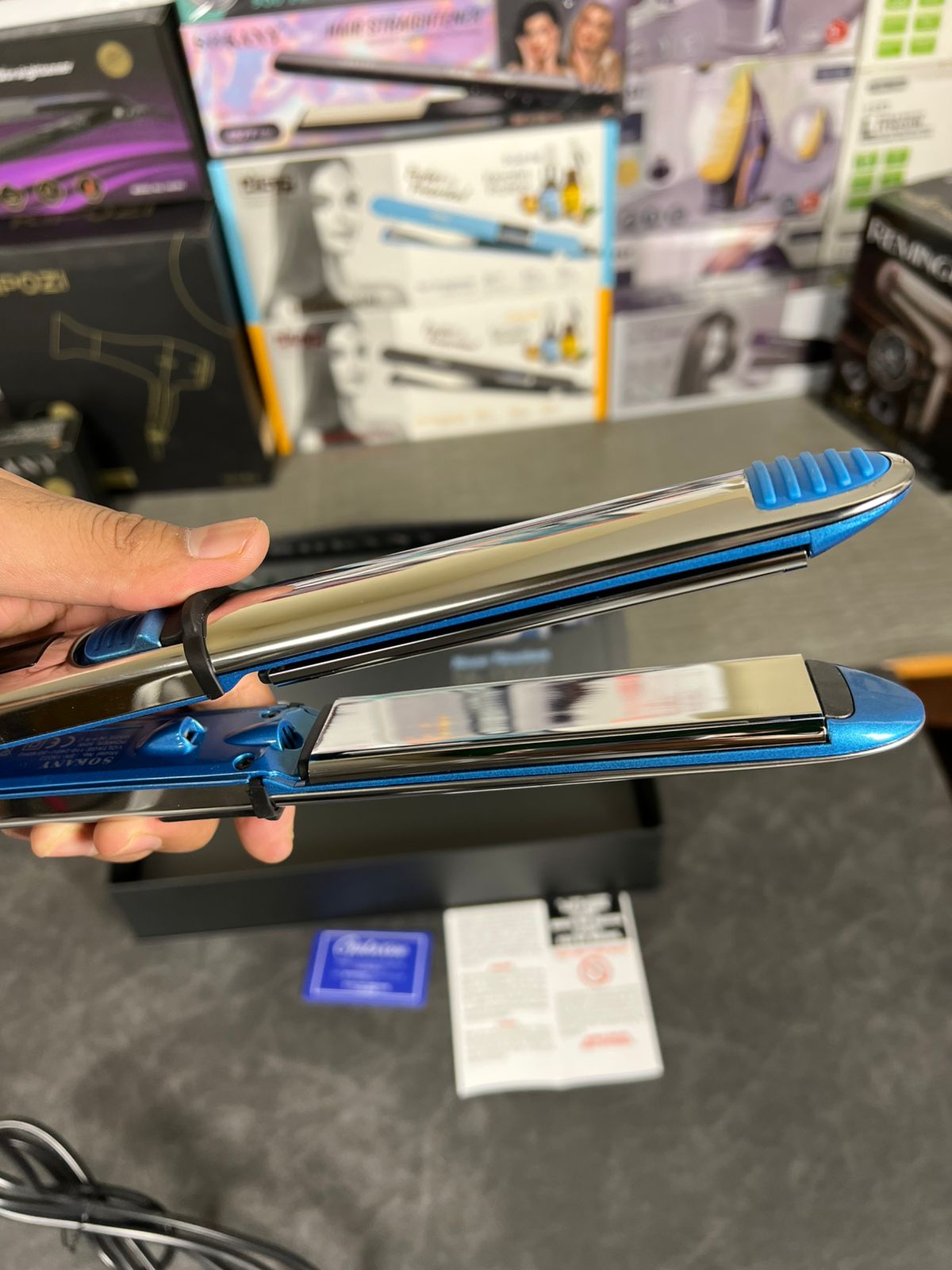 Sokany Nano Titanium Hair Straightener SK - 15022 - Galaxiee.com