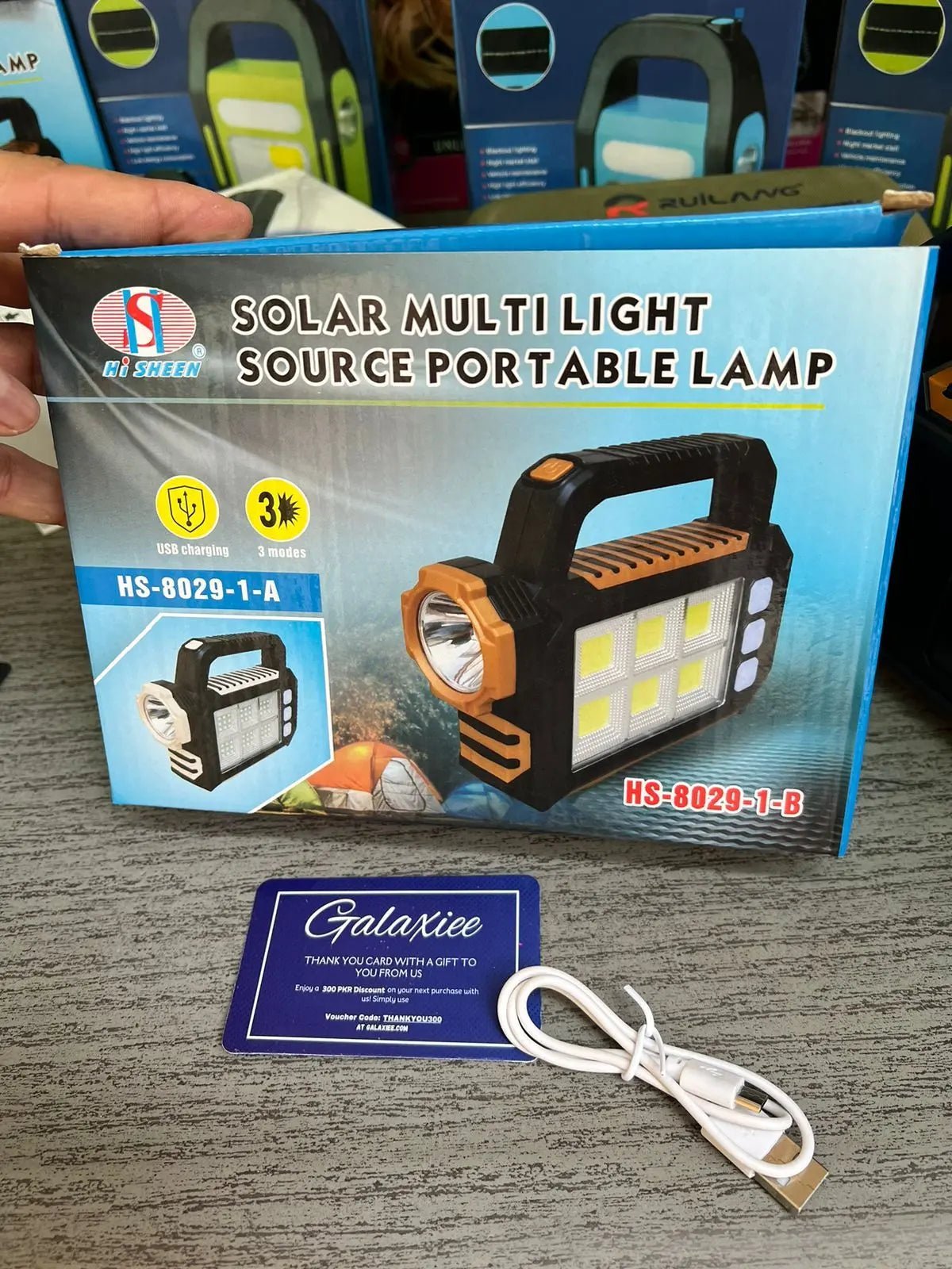solar multi light source protable lamp - Buy Online Pakistan | Galaxiee.com