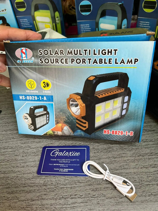 solar multi light source protable lamp - Buy Online Pakistan | Galaxiee.com