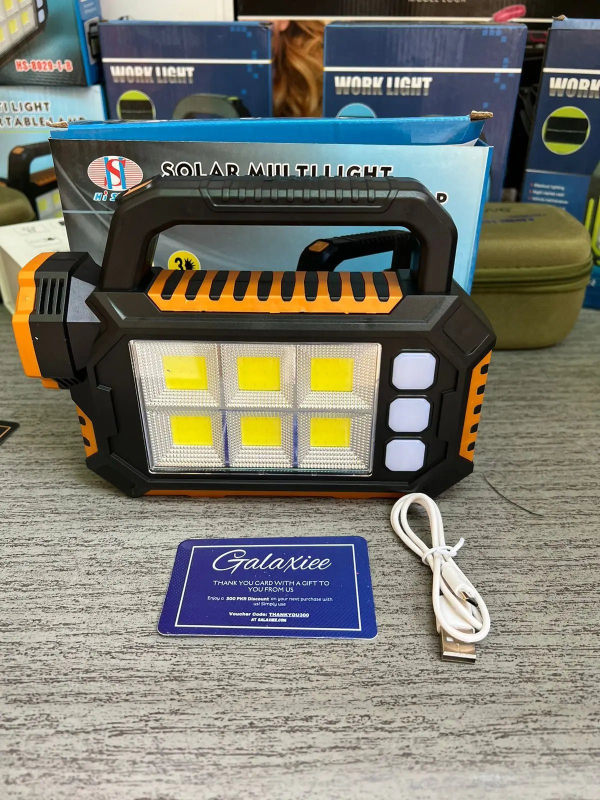 solar multi light source protable lamp - Buy Online Pakistan | Galaxiee.com