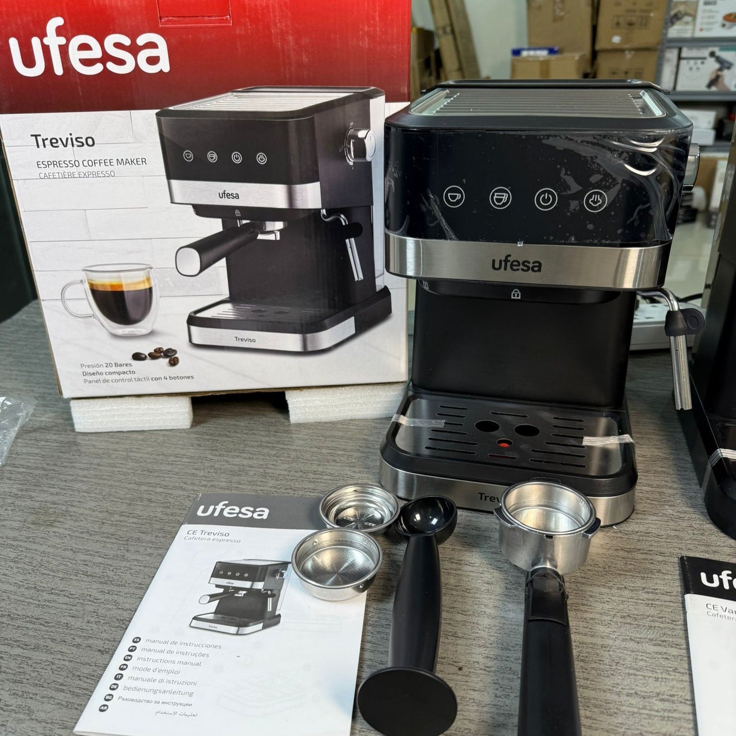 Spain Ufesa High Pressure  Espresso Machine - Buy Online Pakistan | Galaxiee.com