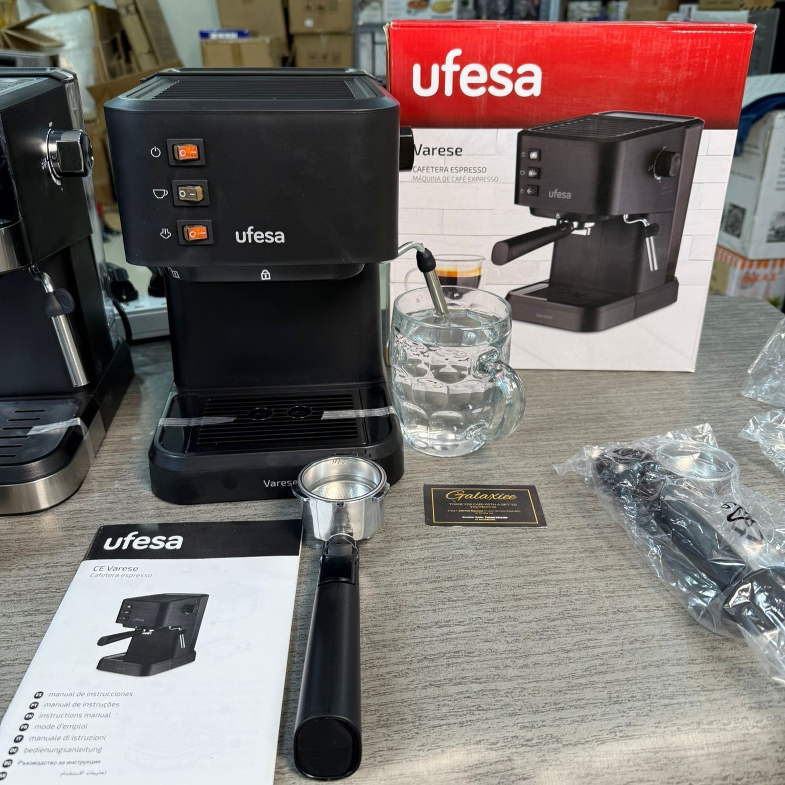 Spain Ufesa High Pressure  Espresso Machine - Buy Online Pakistan | Galaxiee.com