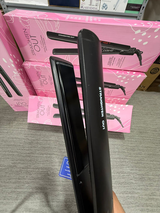 Straighten Out 1 Digital Hair Straightener 2.5cm – Professional Ceramic Flat Iron with L - Buy Online Pakistan | Galaxiee.com