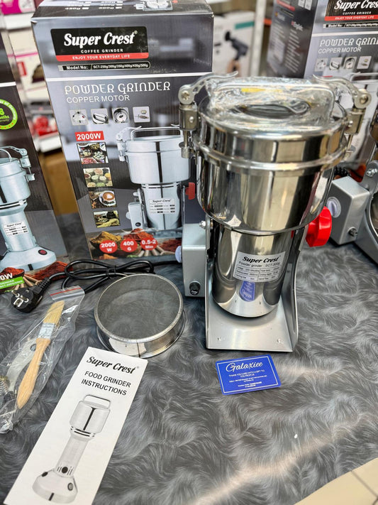 Super Crest SCT-500g powder grinder 2000W - price in Pakistan | Galaxiee