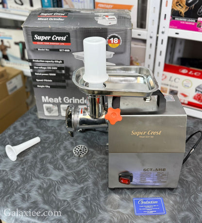 Super Crest SCT-M8B 1200W Heavy Duty Meat Grinder - Buy Online Pakistan | Galaxiee.com