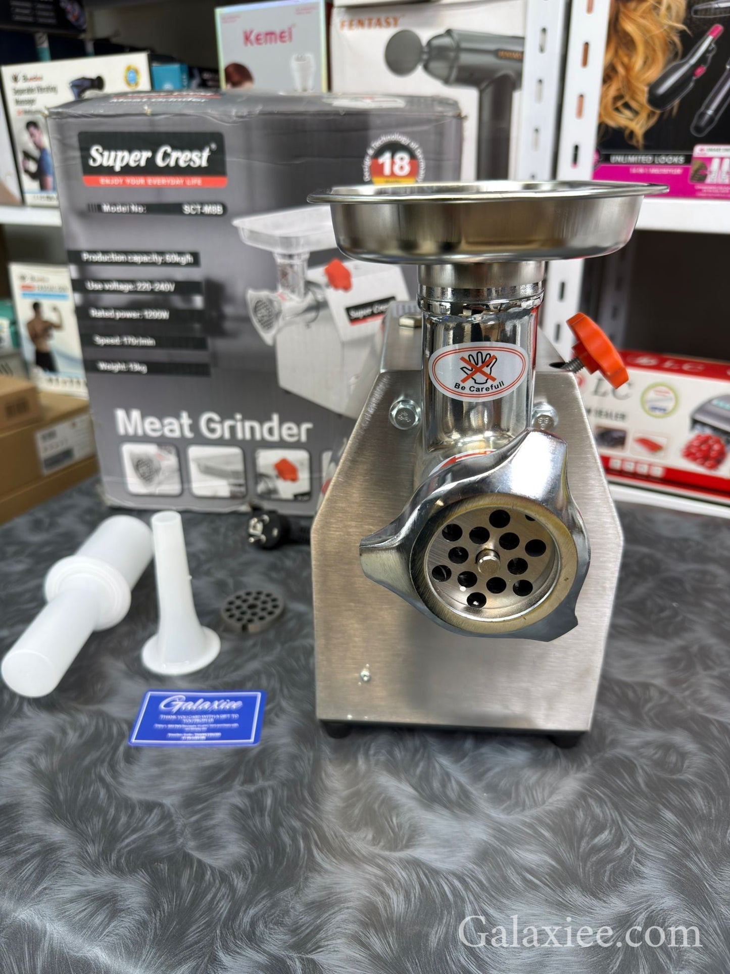 Super Crest SCT-M8B 1200W Heavy Duty Meat Grinder - Buy Online Pakistan | Galaxiee.com