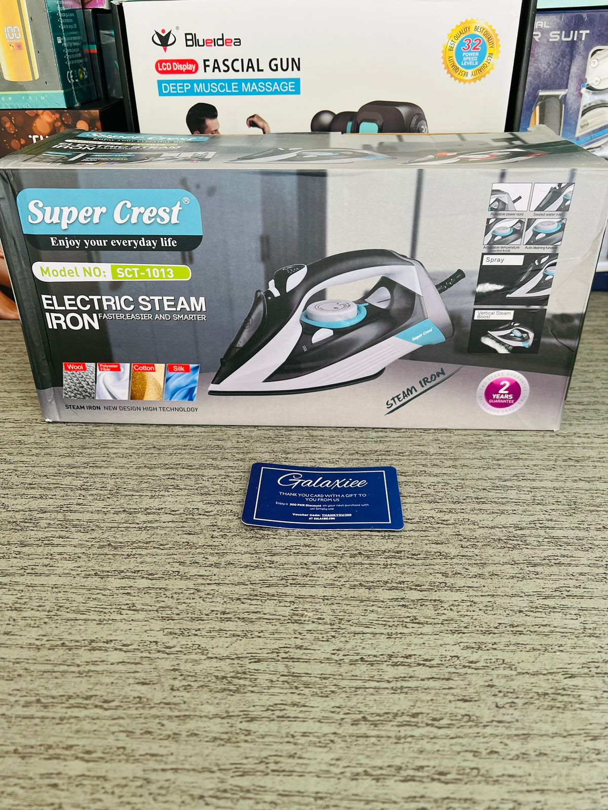 Supercrest Steam Iron Lot Imported - Buy Online Pakistan | Galaxiee.com