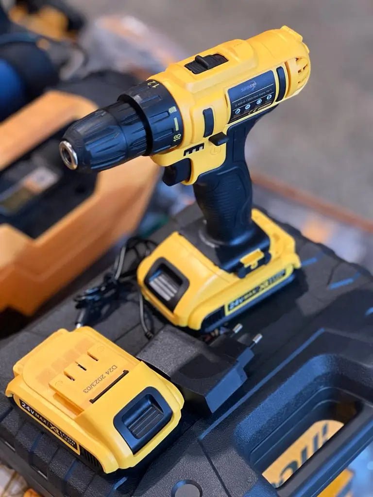 Superstar 24V Cordless Drill Machine Set - Buy Online Pakistan | Galaxiee.com