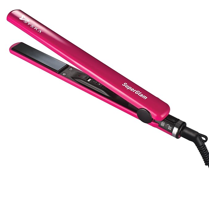 SYSKA SuperGlam Hair Straightener 2 in 1 - Galaxiee.com