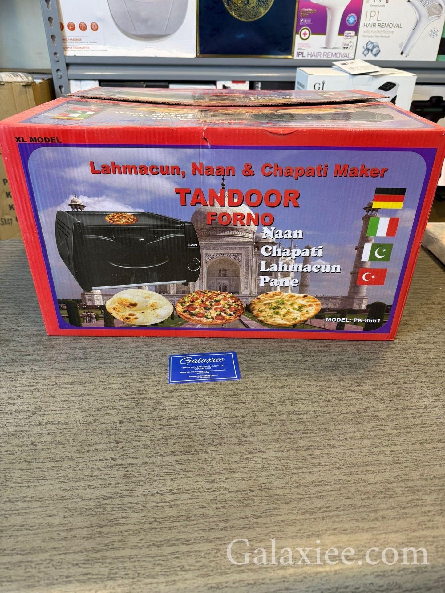 Tandoor Forno Electric Naan & Chapati Maker XL (PK-8661) – Home Tandoori Oven - Buy Online Pakistan | Galaxiee.com