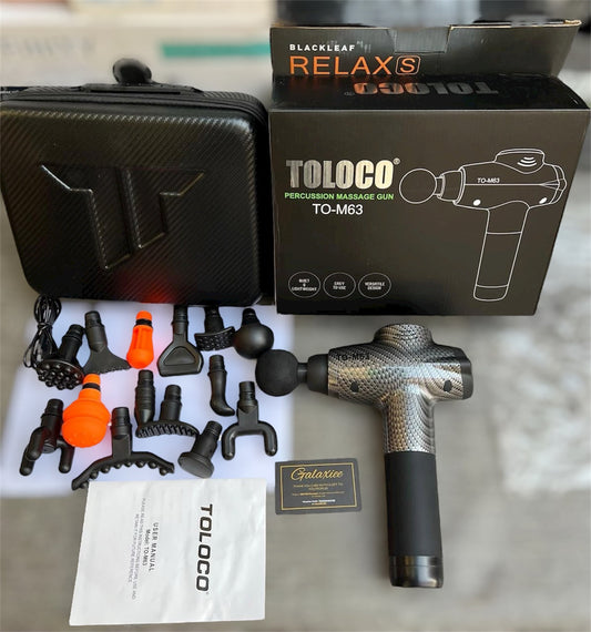 TOLOCO™Percussion Massage Gun – Deep Tissue Relief - Buy Online Pakistan | Galaxiee.com