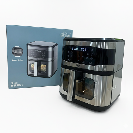 UAKEEN Germany 10L Digital Air Fryer ZL-1709 – 2800W Large Capacity Oil-Free Fryer - Buy Online Pakistan | Galaxiee.com