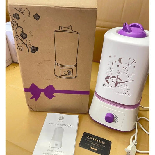 Ultrasonic Aroma Diffuser/Humidifier with 7 Color LED - Buy Online Pakistan | Galaxiee.com