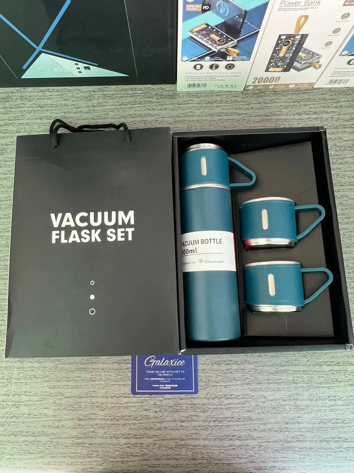 VACUUM FLASK SET 500ML - Buy Online Pakistan | Galaxiee.com