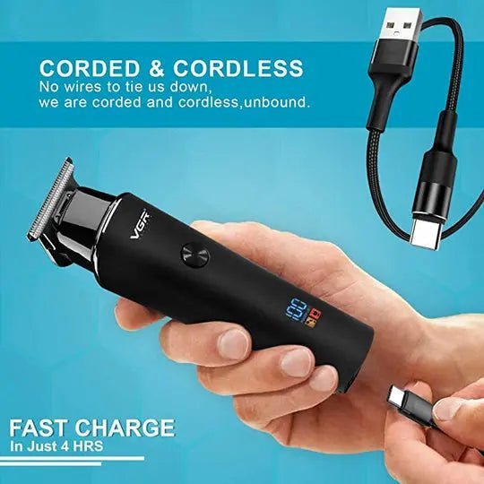 VGR V-937 Rechargeable Professional Full Zero Cutting Hair Trimmer - Buy Online Pakistan | Galaxiee.com