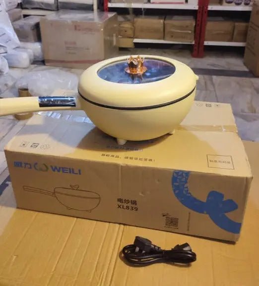 WEILI Multifunctional Electric Frying Pan - Galaxiee.com