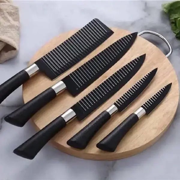 Zepter 6 in 1 Kitchen knives set with peeler & Scissor – Made for Europe – Poland Lot ImportHigh quality - Galaxiee.com